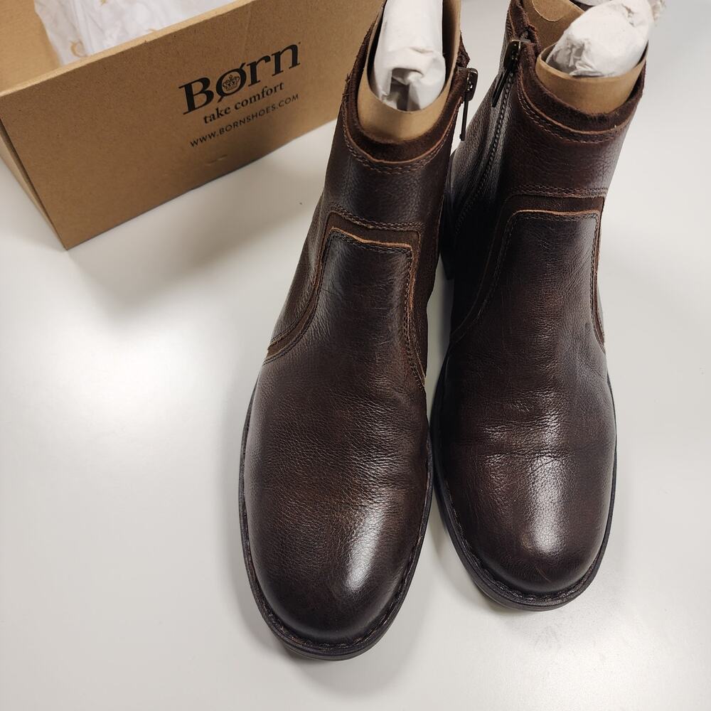 Born Cincy Women's Ankle‎ Boots Size 9M Leather Western Boho Comfort NIB - Picture 10 of 11